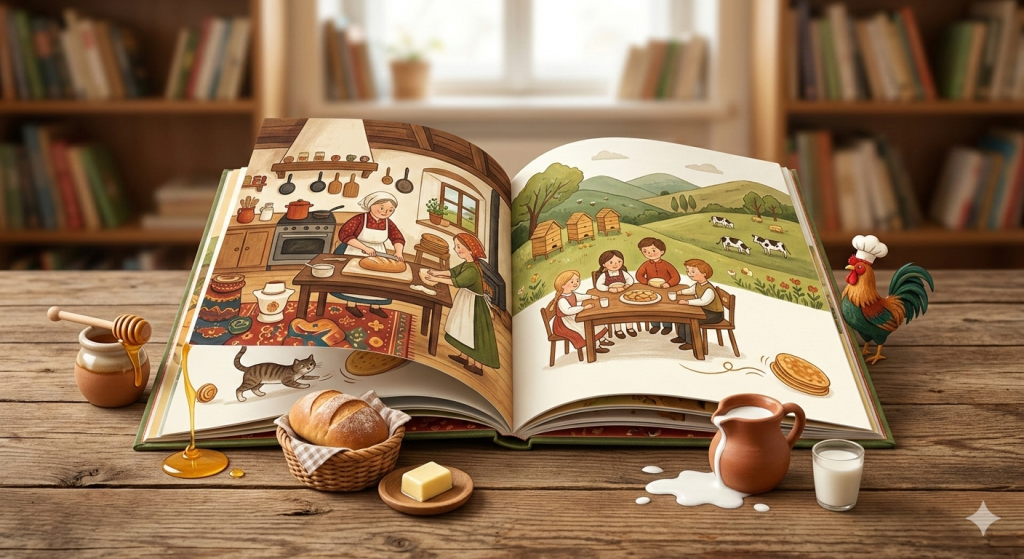 Ob dnevu branja: Vloga kakovostne literature pri spoznavanju prehranske kulture in spodbujanju zdravega načina prehranjevanja