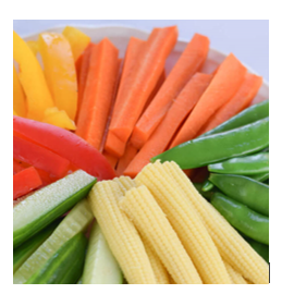 Povečanje deleža zelenjave in ostalih priporočenih živil pri kosilu